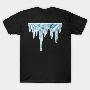 Blue Quartzite Abstract T-Shirt